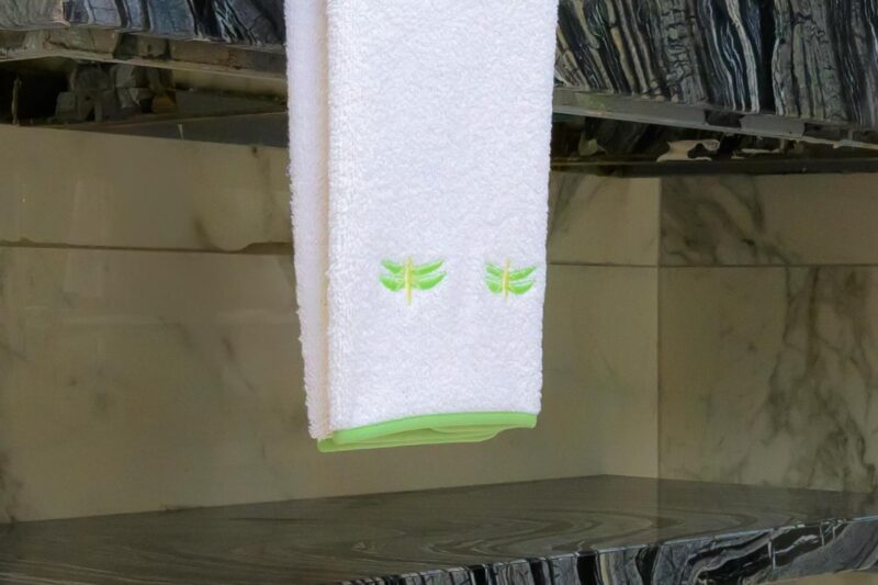 "Elysium Embroidered Bathroom Towels and Rugs Set" - Verdeo - Image 7